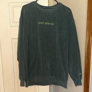 Green Crewneck Sweater
